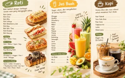 Daftar Menu Mekar Rasa | Produk Berkualitas — Harga Terjangkau